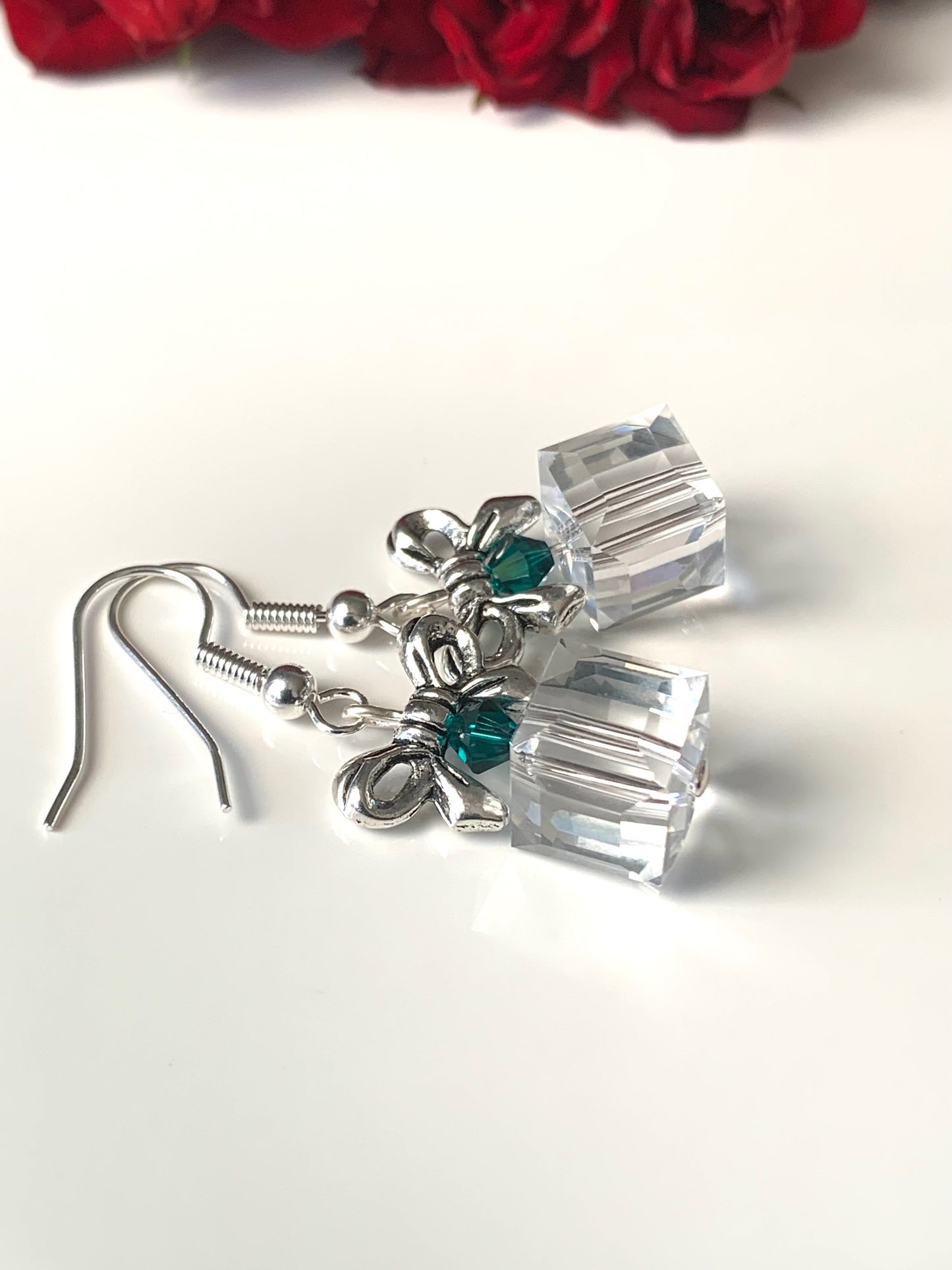 Vintage Swarovski® Christmas Present Earrings